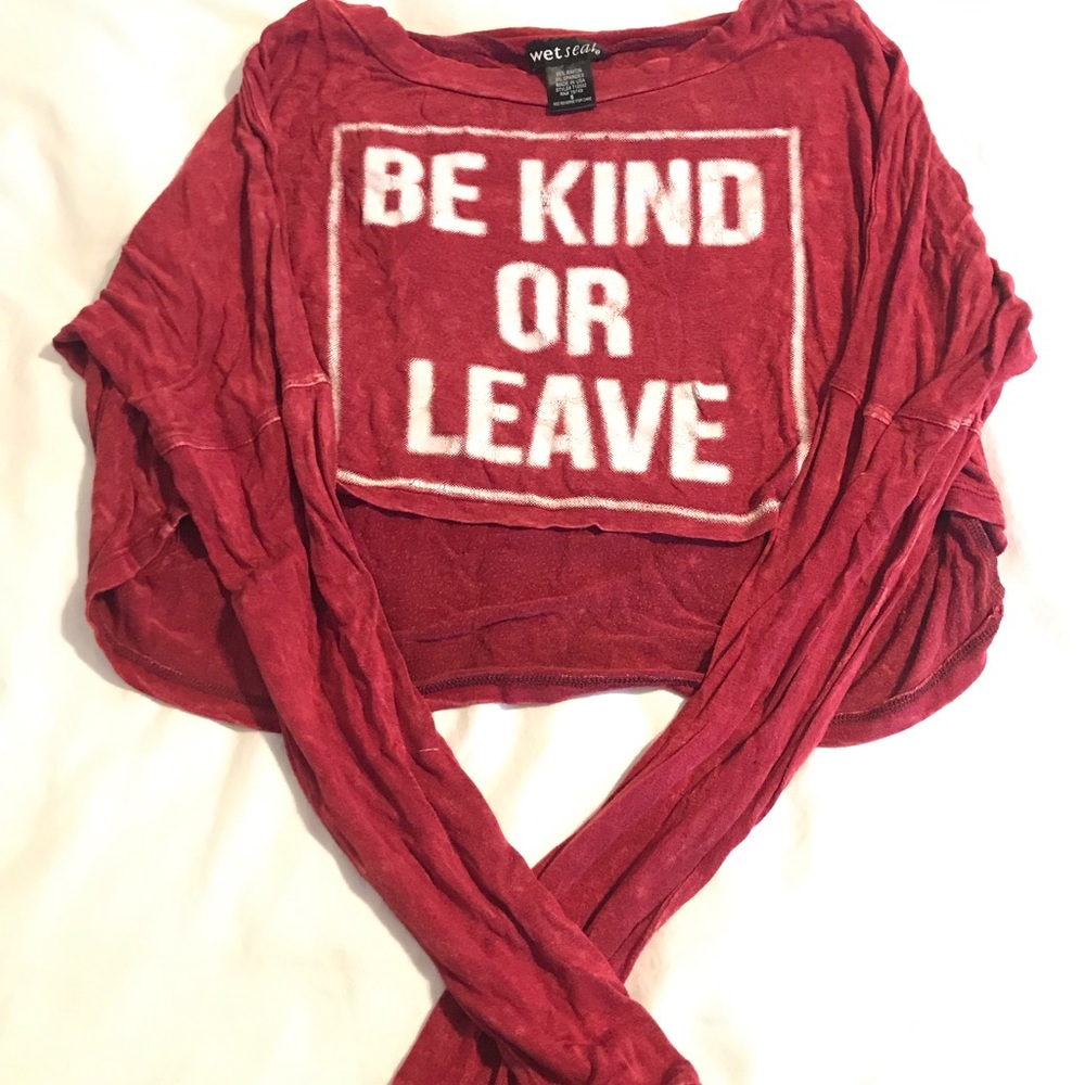 Cropped long sleeve
